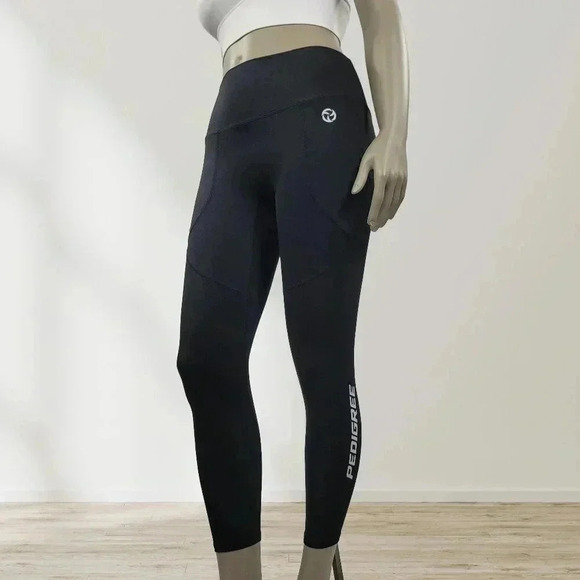 Pedigree Sportswear Pants - Pedigree eMPWR Women High-Waist Workout Leggings | Dual Pockets | No Front Seam
